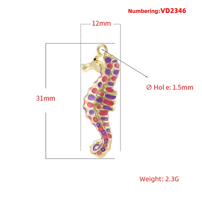 Attracting Wealth-Related Accessories Charm Pendant Beads 1PCS