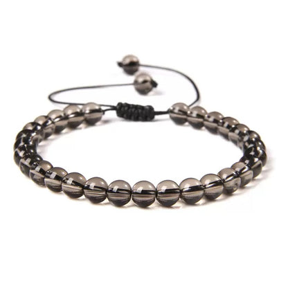 Beads Bracelet Adjustable Rope String Braided Bracelets 4mm 6mm 8mm