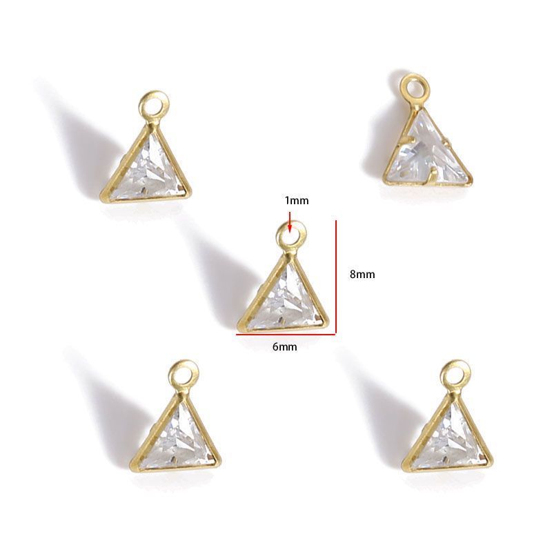 5PCS Crystal Collection Jewelry Making Findings Charm