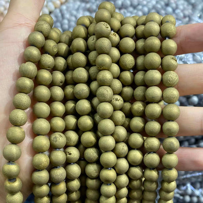 #1 Round Aagte Beads 6mm/8mm/10mm/12mm