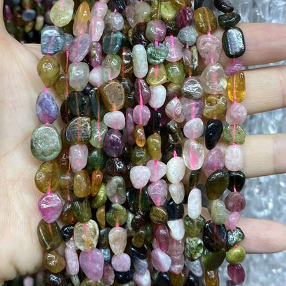 Irregular Smooth Beads 6-8mm Gemstone/Quartz/Jasper/Agate