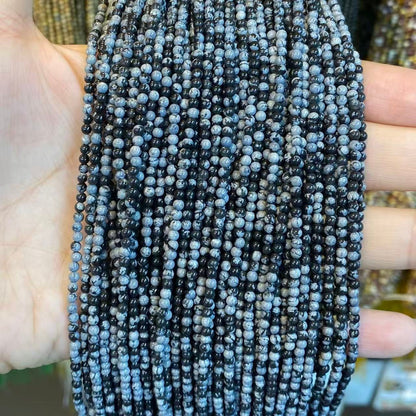 Tiny Round Smooth Beads Gemstone/Quartz/Jasper/Agate 2mm 3mm 4mm