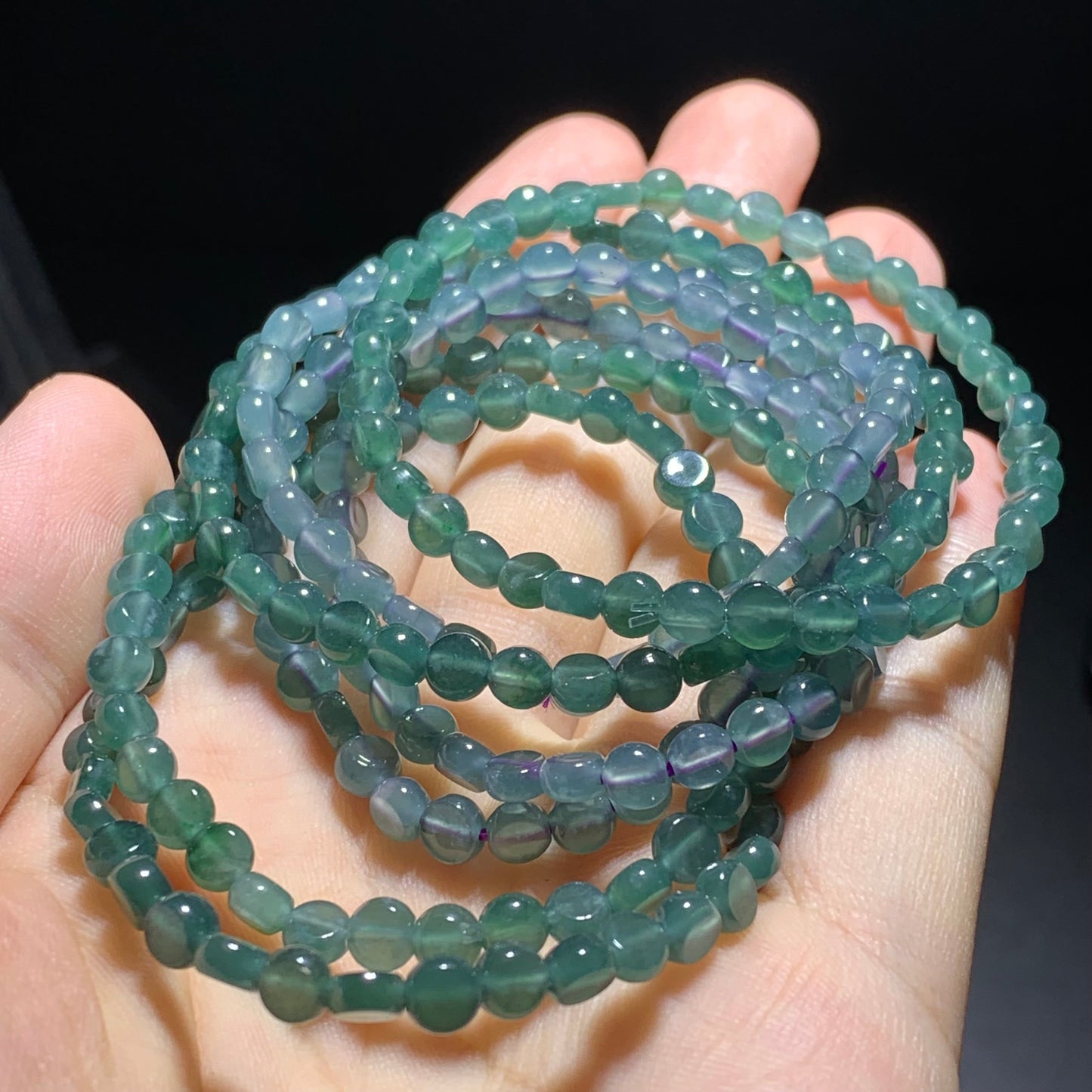 Natural jade crystal bracelet
