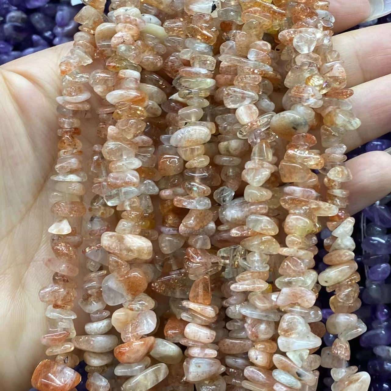 Freeform Chip Beads 3-8mm Gemstone/Quartz/Jasper/Agate
