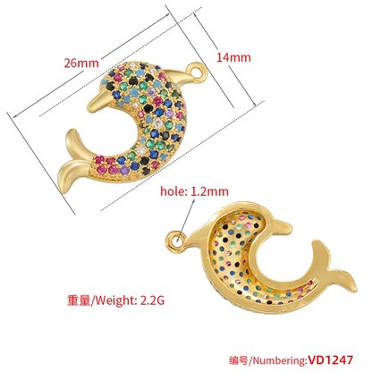 Attracting Wealth-Related Accessories Charm Pendant Beads 1PCS