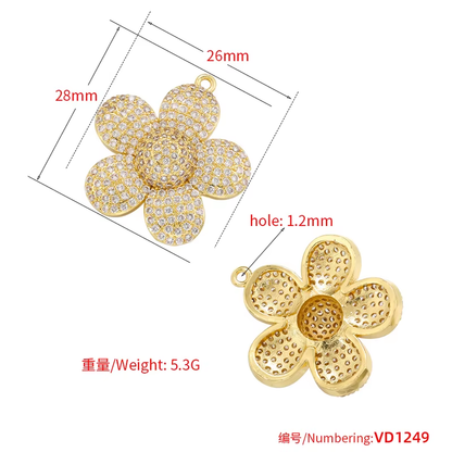 Attracting Wealth-Related Accessories Charm Pendant Beads 1PCS