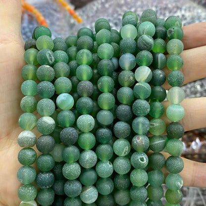 #1 Round Aagte Beads 6mm/8mm/10mm/12mm