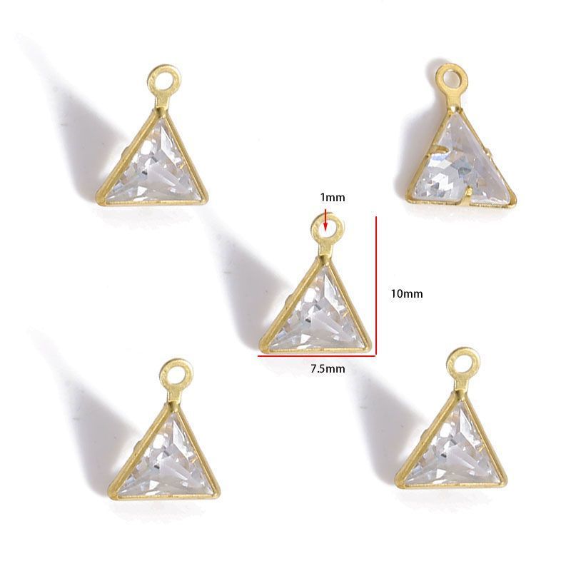 5PCS Crystal Collection Jewelry Making Findings Charm