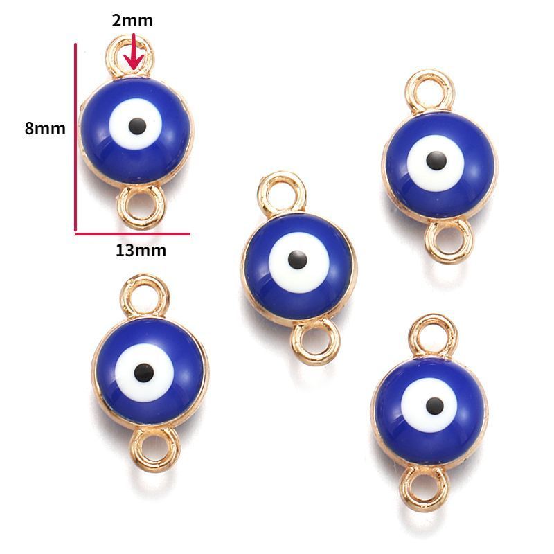 Evil Eyes Spacer Jewelry Making Findings for All Use