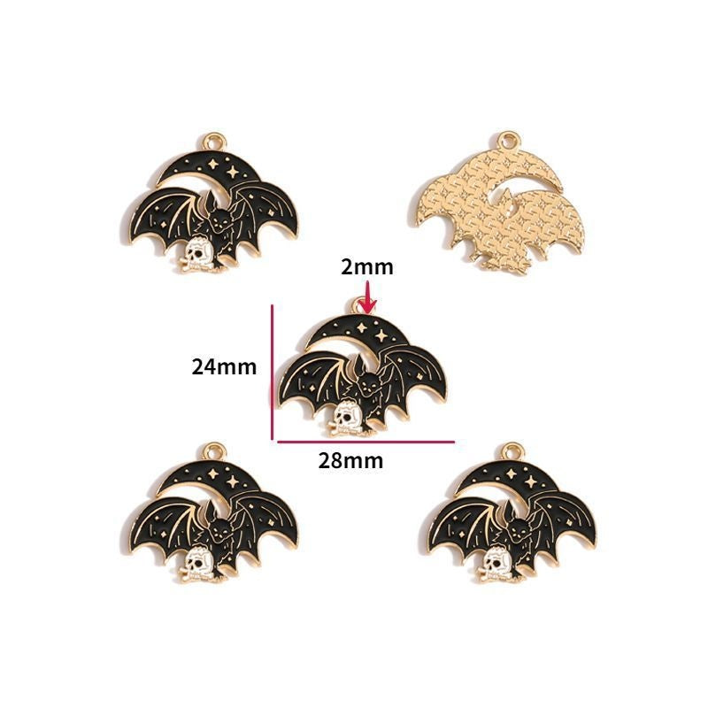 Gothic Black Theme Collection Jewelry Making Findings Charm