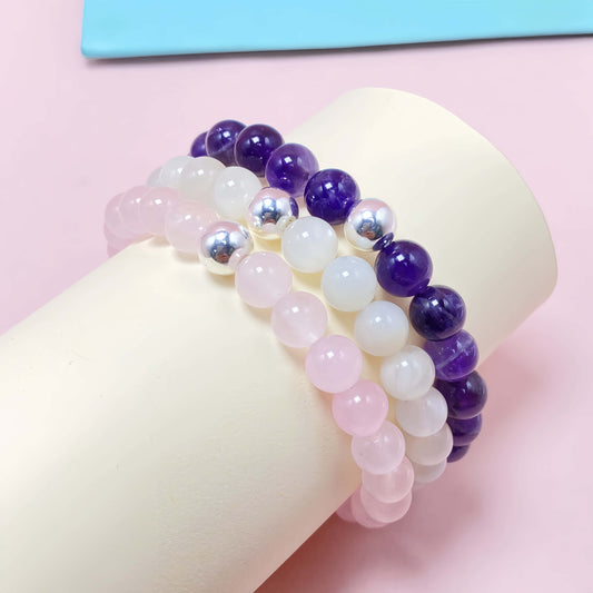 Triple Love Crystal Bracelet for Love and Relationship