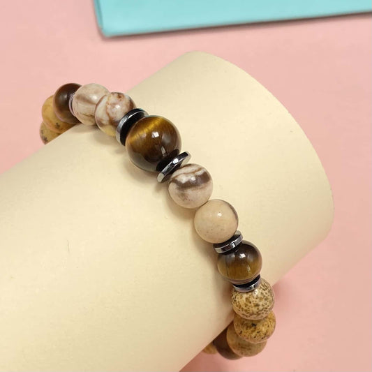 Tigers Eye for Better Wealth & Career Crystal Bracelet