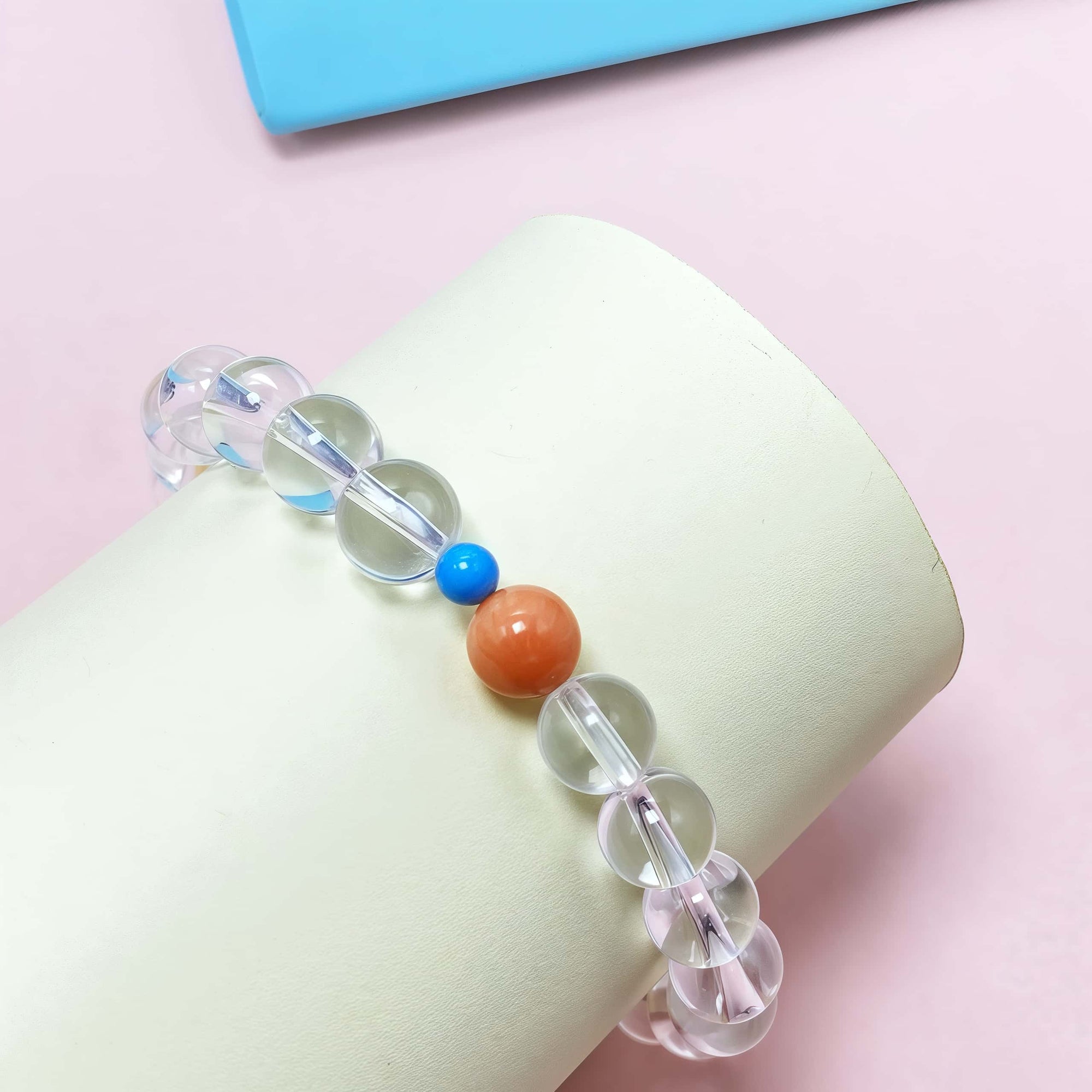 Clear Quartz Crystal Bracelet for Love and Relationship