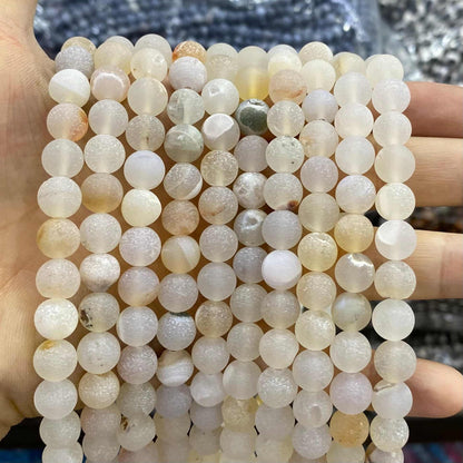 #1 Round Aagte Beads 6mm/8mm/10mm/12mm