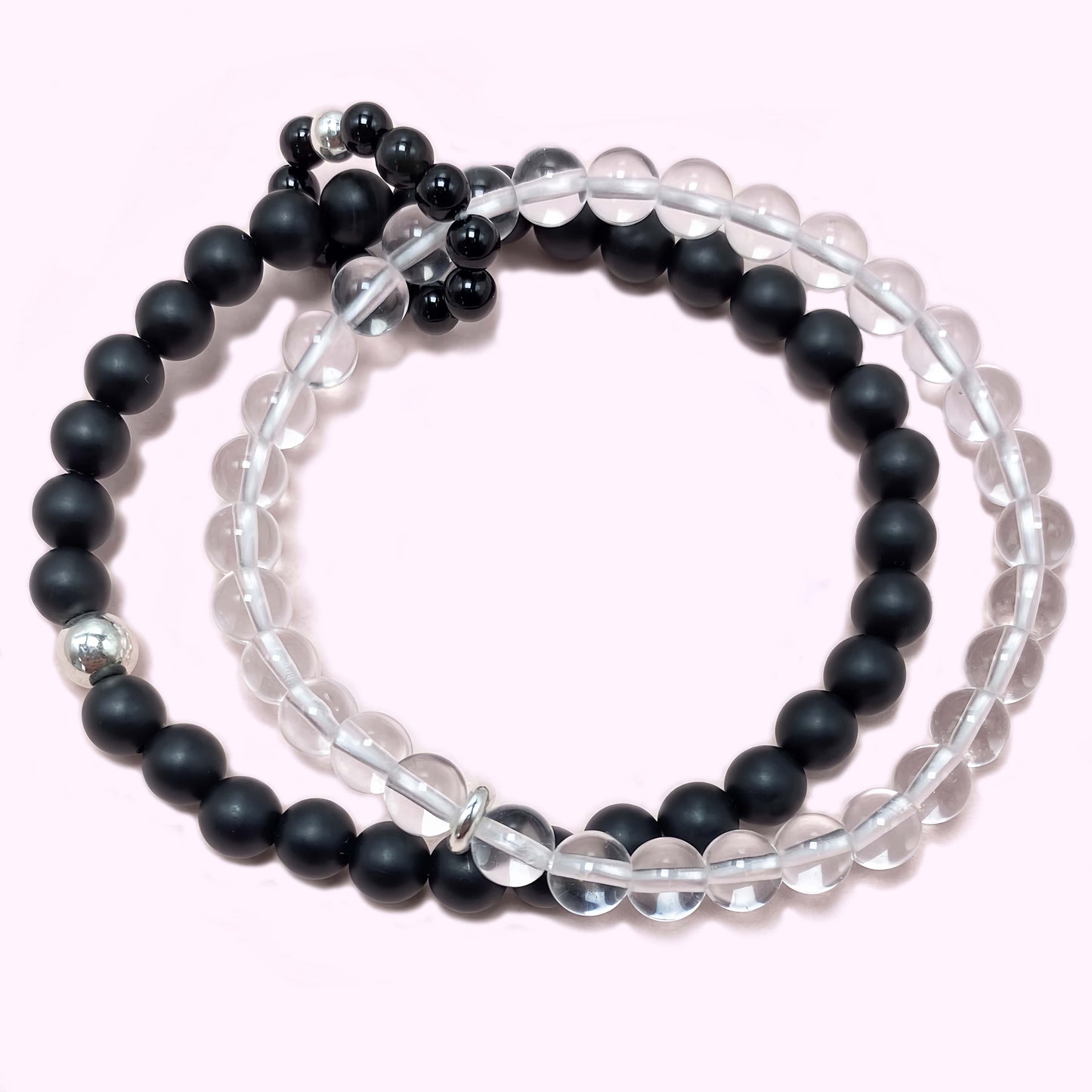 Natural Onyx to Help Lower Stress and Anxiety Level Crystal Bracelet