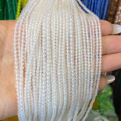 Tiny Round Smooth Agate Beads 2mm 3mm 4mm