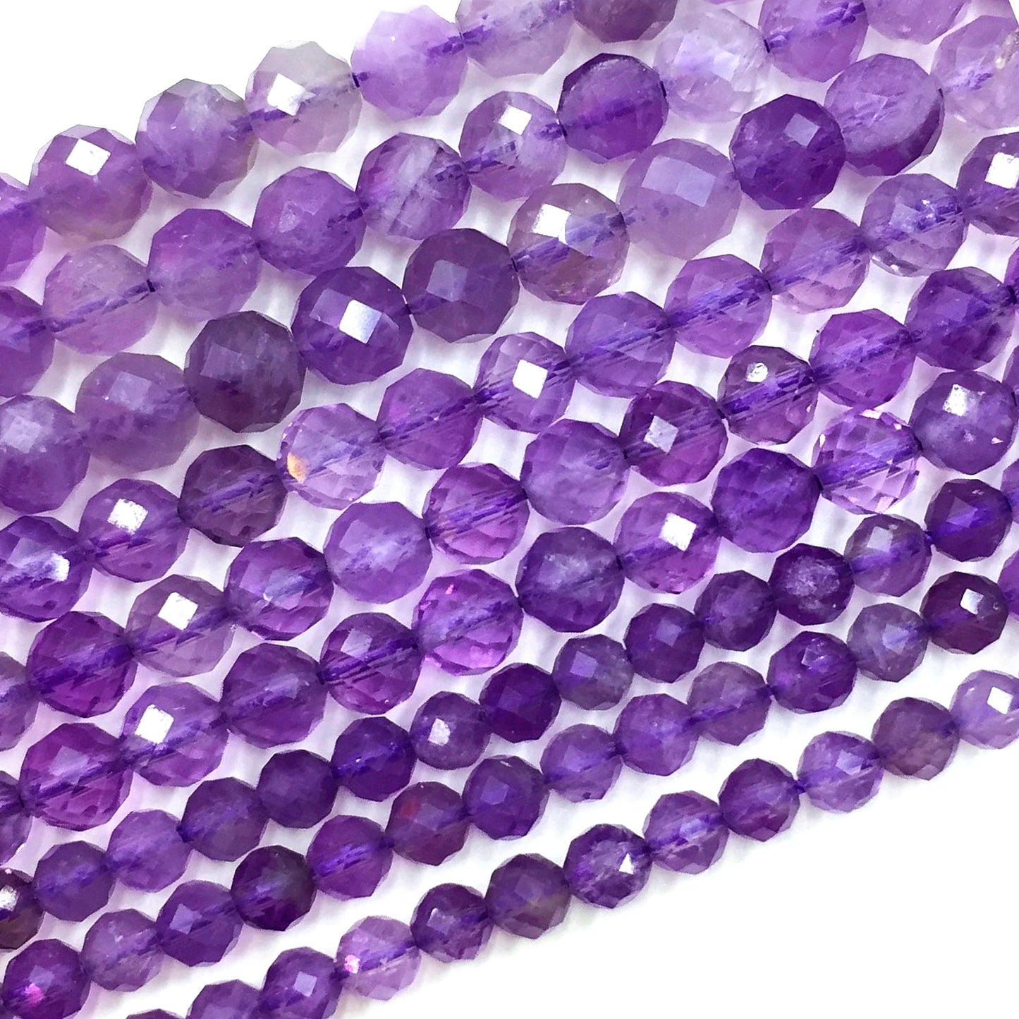 Natural Amethyts Small Size Loose Beads