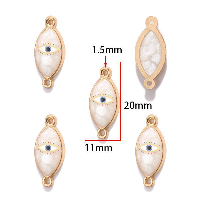 Evil Eyes Spacer Jewelry Making Findings for All Use