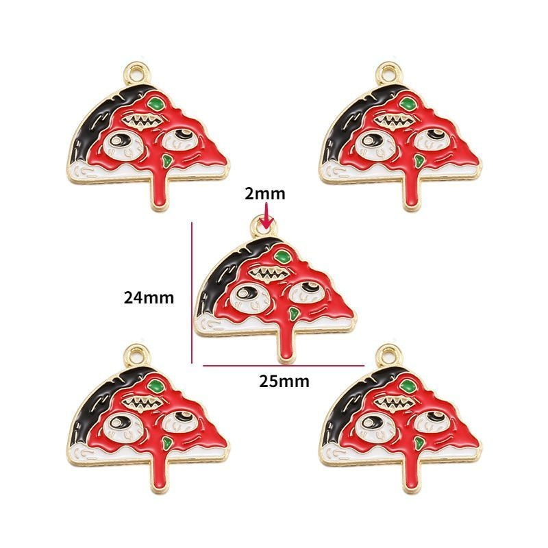 5PCS Halloween Style Theme Jewelry Making Findings Charm #3