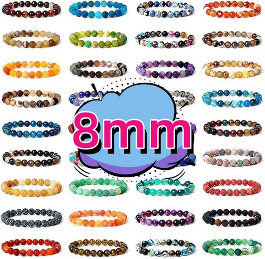 8mm Crystal Bracelet Wholesale Price Collections Only $1.99 Each