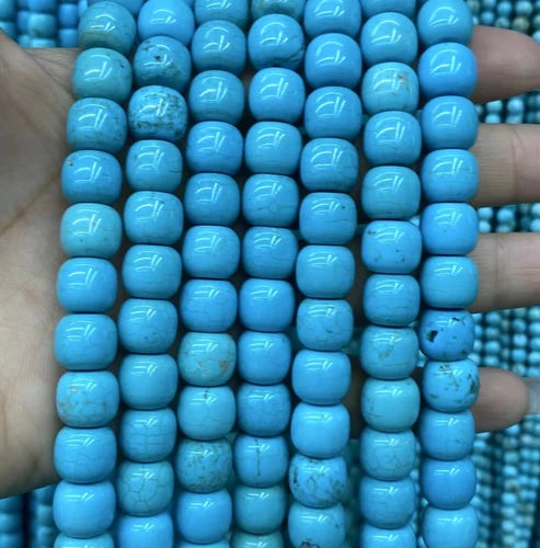 Rondelle & Heshi Turquoise Beads