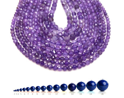 Natural Amethyts Small Size Loose Beads