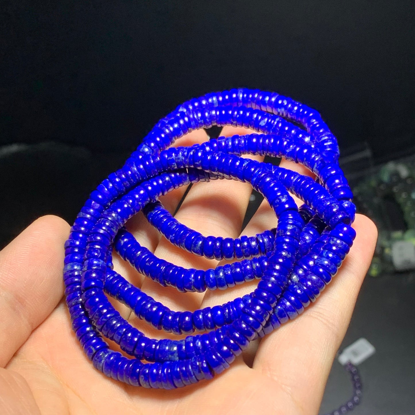 Lapis crystal bracelet