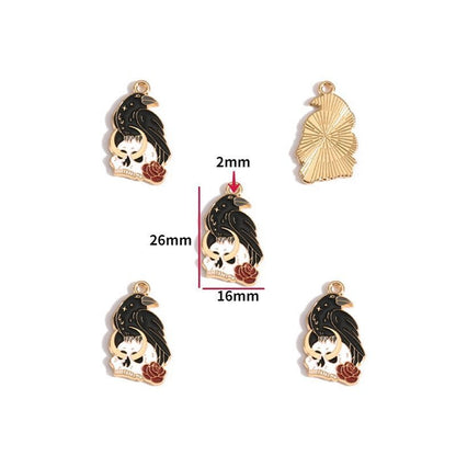 Gothic Black Theme Collection Jewelry Making Findings Charm