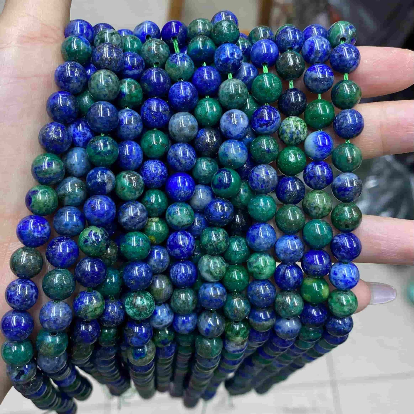 Round Smooth Beads Crystal/Quartz/Jasper/Agate 4mm 6mm 8mm 10mm