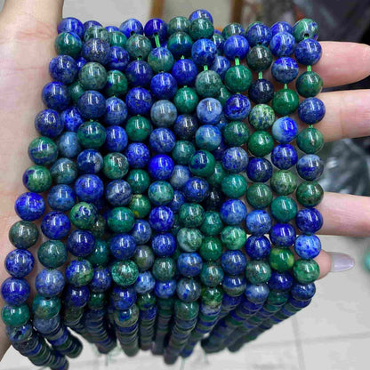 Round Smooth Beads Crystal/Quartz/Jasper/Agate 4mm 6mm 8mm 10mm