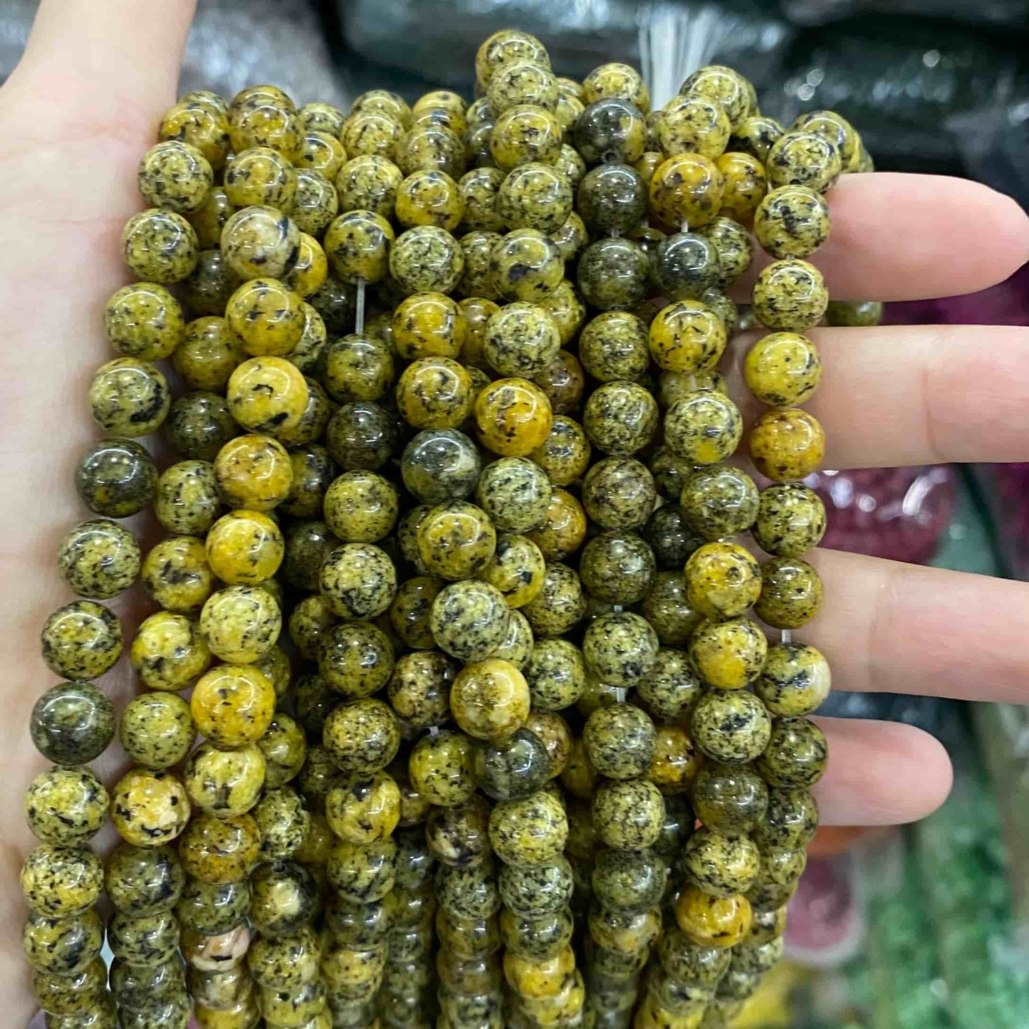 Color Jade Beads Round Smooth/Faceted Beads 6mm/8mm/10mm