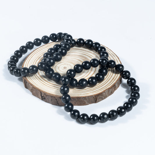 8mm Natural Shungite Bracelet Wholesale