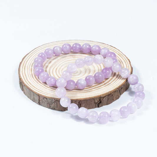 8mm Natural Kunzite Bracelet Wholesale