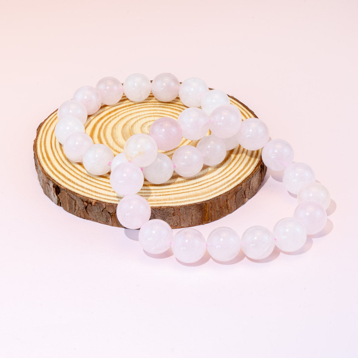 8mm/12mm Natural Rose Quartz Bracelet Wholesale