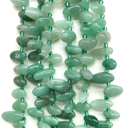 Freeform Chip Aventurine Beads
