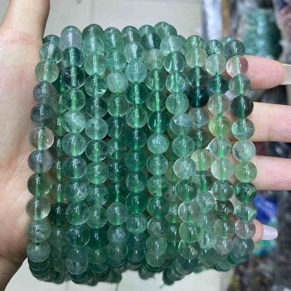 Round Smooth Beads Crystal/Quartz/Jasper/Agate 4mm 6mm 8mm 10mm