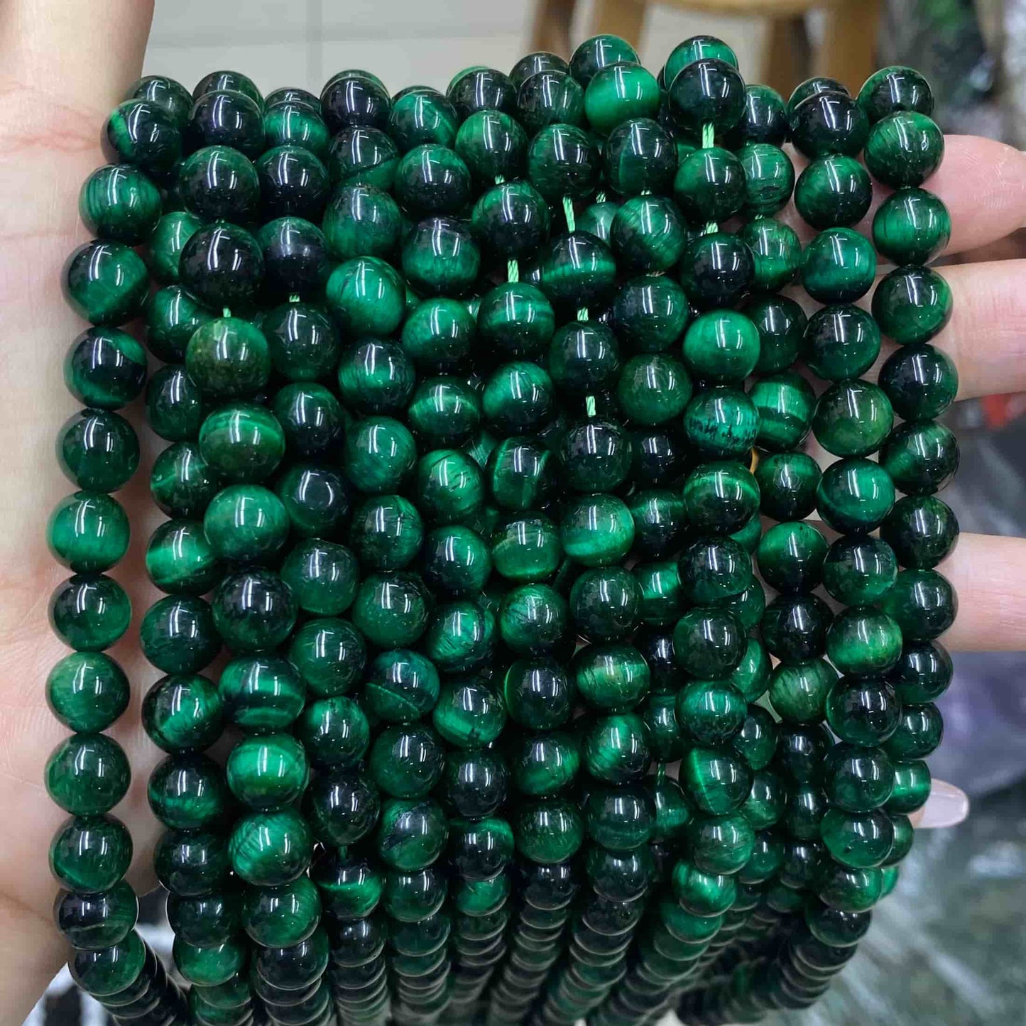 Round Smooth Beads Crystal/Quartz/Jasper/Agate 4mm 6mm 8mm 10mm