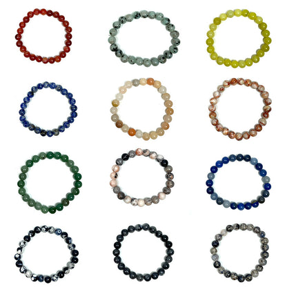 Different Materials Crystal Bracelets 15$/10PCS