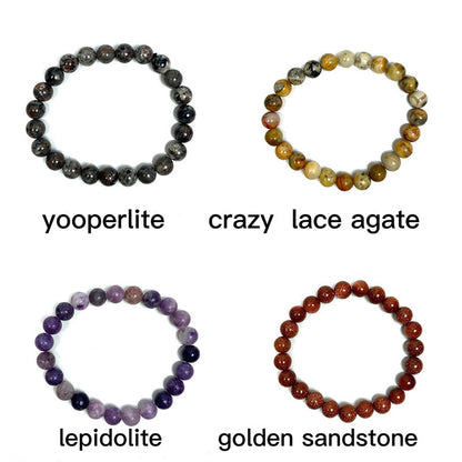 Different Materials Crystal Bracelets 10$/4PCS