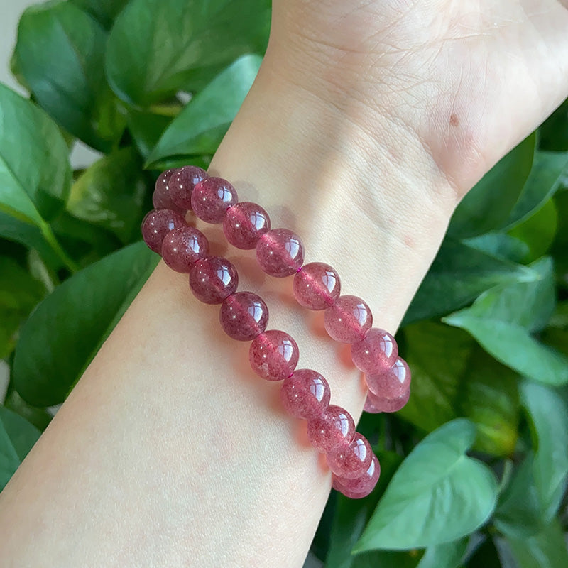 Strawberry Quartz Bracelet $4/PC