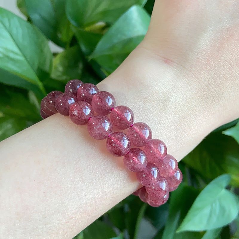 Strawberry Quartz Bracelet $4/PC