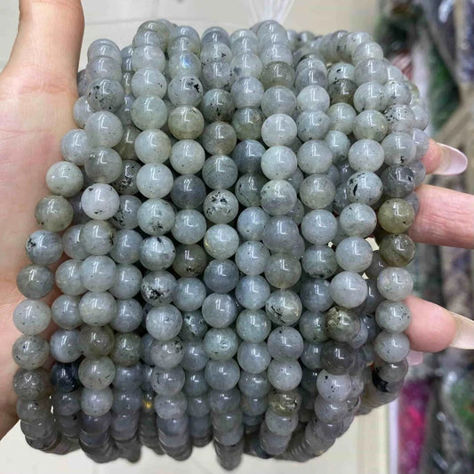 Round Labradorite Beads