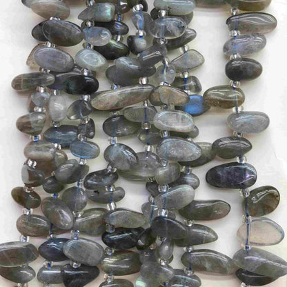 Chips Beads 7x14mm Gemstone/Quartz/Crystal/Aagte