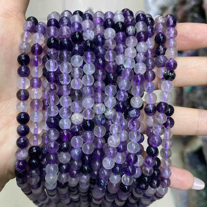 Round Fluorite Beads
