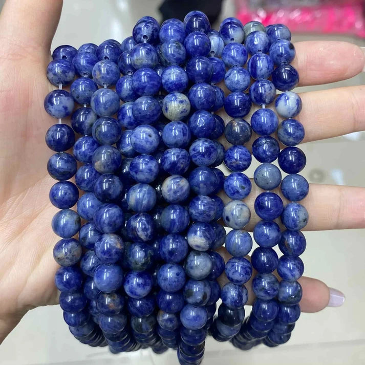 Round Sodalite Beads