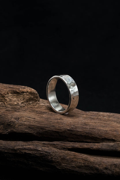 Retro 925 Sterling Silver Classic Ring