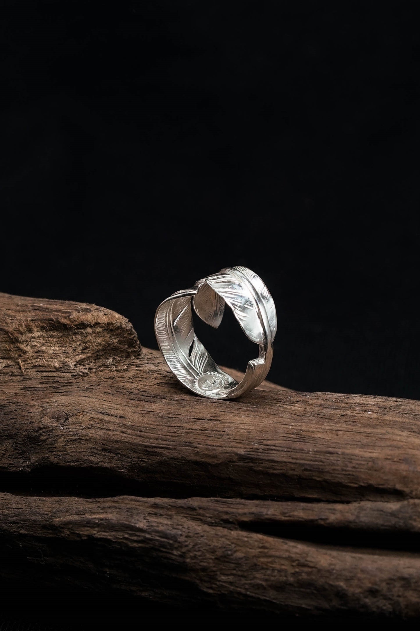 Double Feather Ring