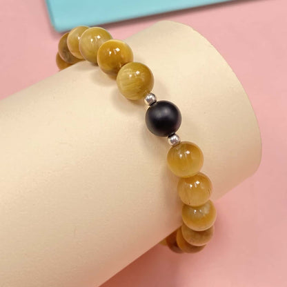 Honey Tiger's Eye for Better Wealth & Career Crystal Bracelet