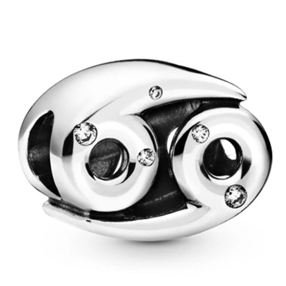 Zodiac Signs Silver Pendora Style Spacer Finding for DIY Jewelry Making