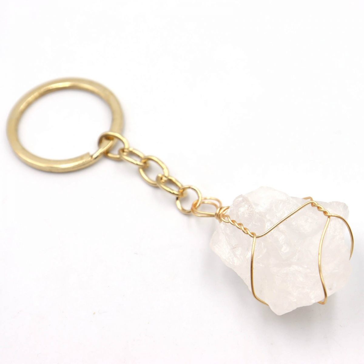 Healing Crystal Keychains